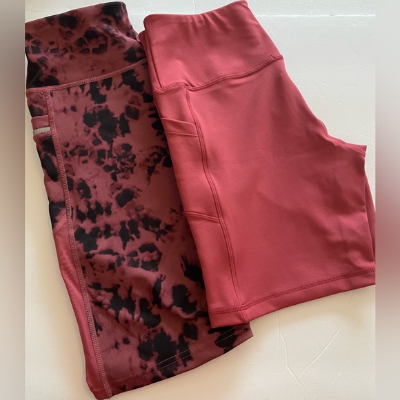 O to 5 Set of Two Workout Biker Active Shorts Size Medium - Picture 2 of 11